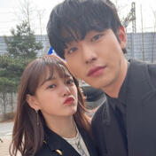 Ahn Hyoseop and Kim Sejeong [actors]